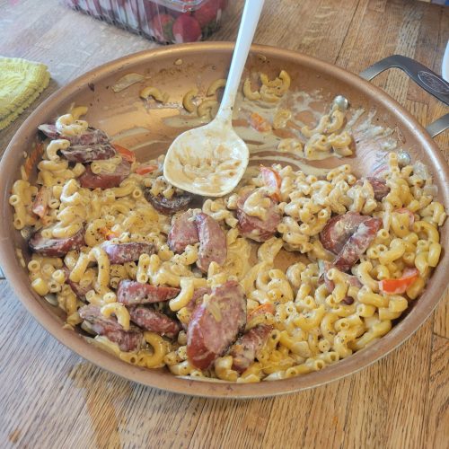 Creamy Cajun Sausage Pasta – Kitchen Curt